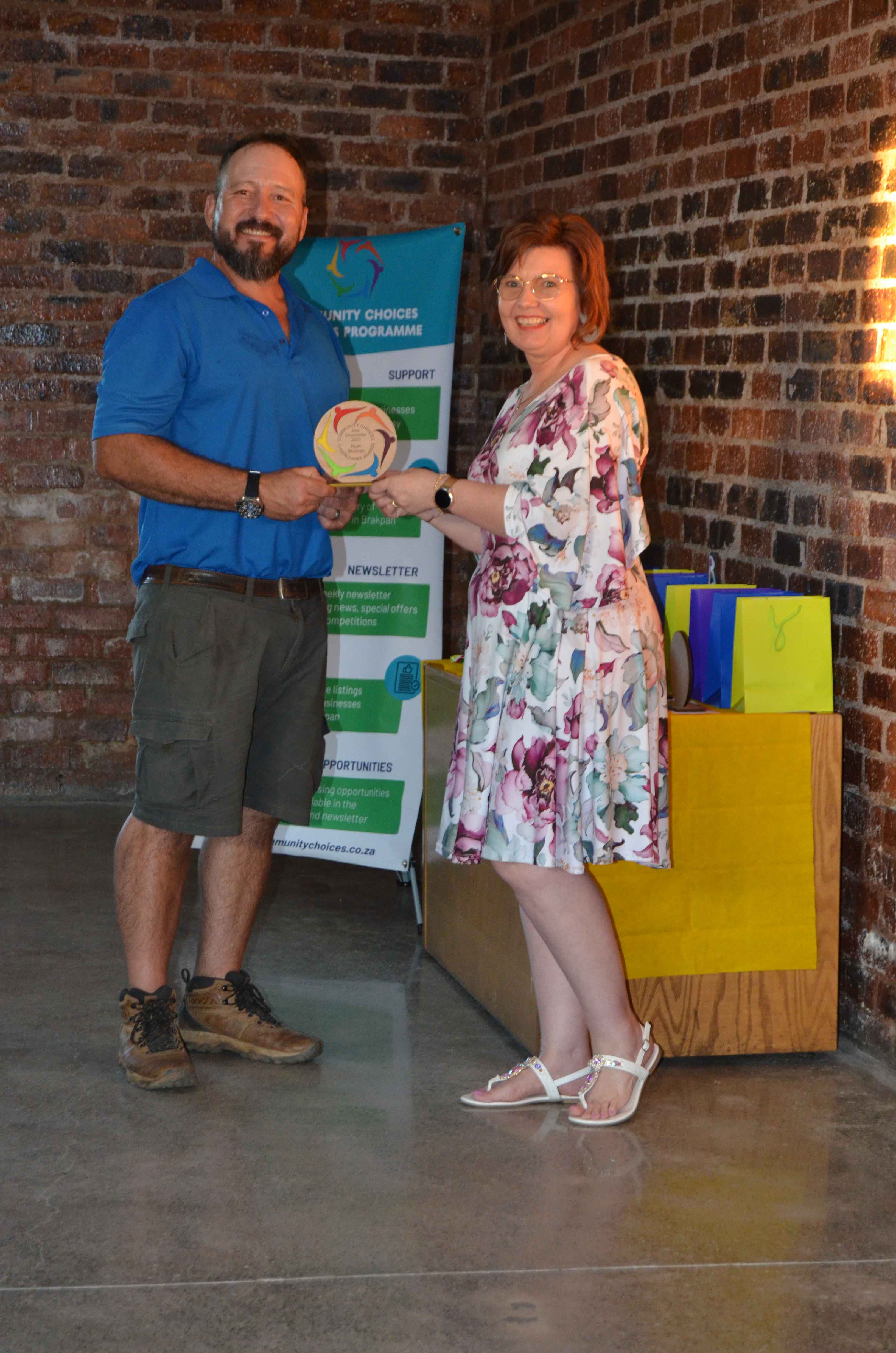 DSC_0170 copy Ruan Bosman from Brakpan Garden & Pet Centre with Mientjie Kleinhans